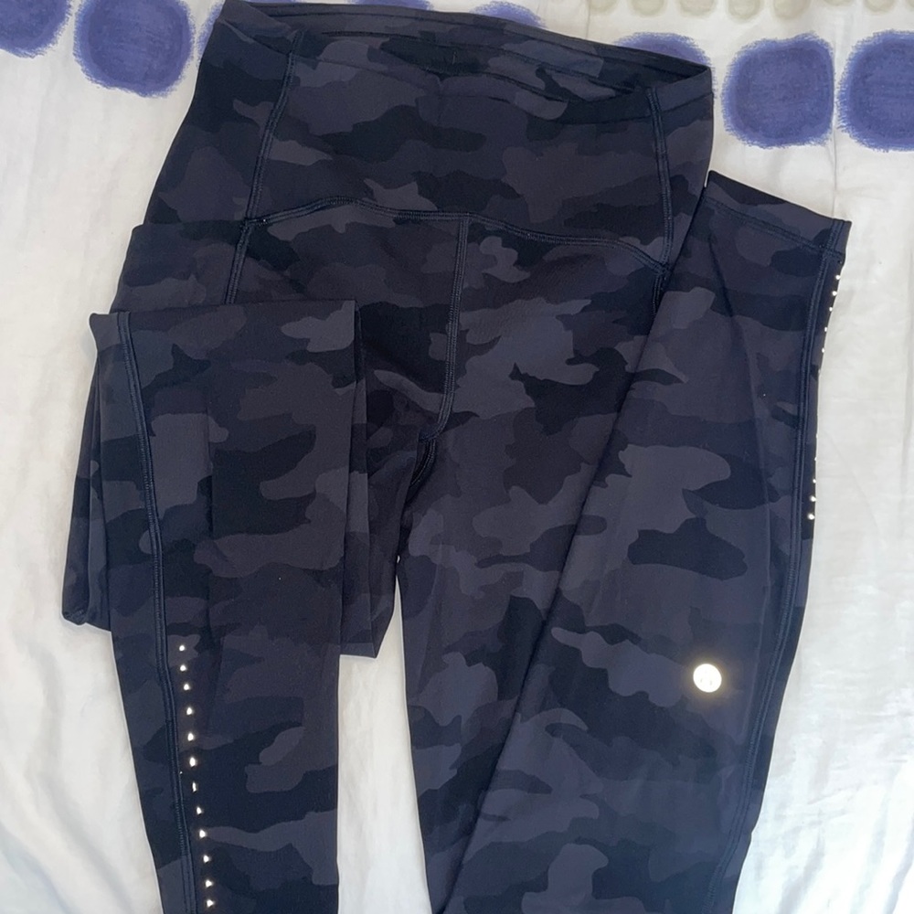 Lululemon Swift Speed High-Rise Tight Black Camo